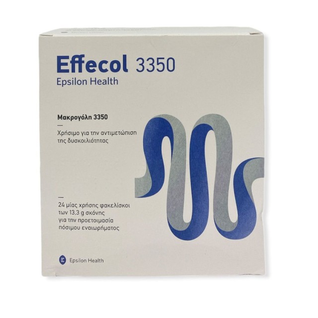 EFFECOL 3350 Συμπλήρωμα Διατροφής για την Αντιμετώπιση της Δυσκοιλιότητας