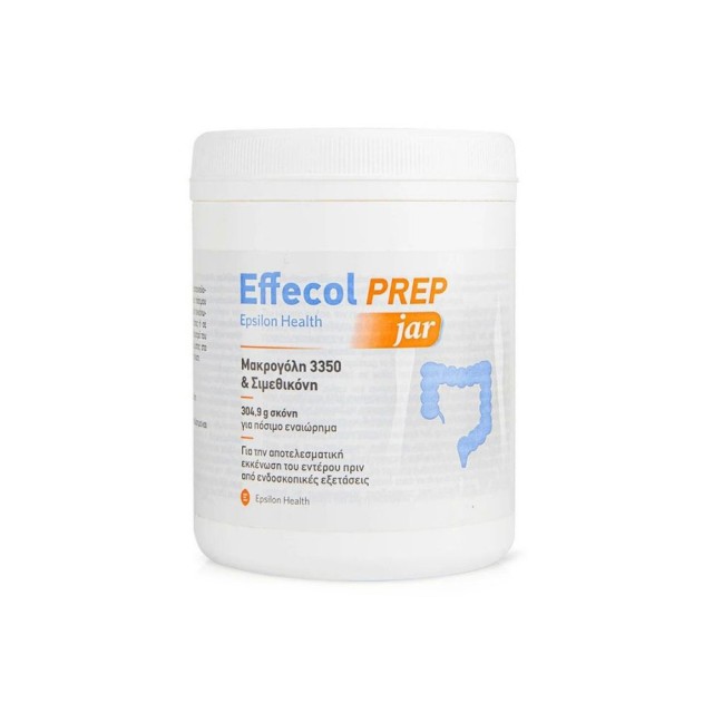 EFFECOL Prep Jar Πόσιμο εναιώρημα για την αποτελεσματική εκκένωση του εντέρου 304,9 γρ.