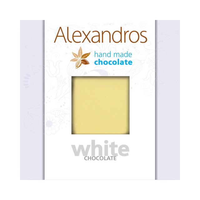 ALEXANDROS chocolate White 90gr
