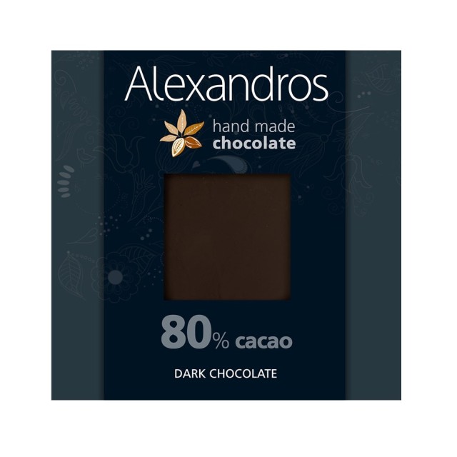 ALEXANDROS health chocolate 80% 90gr