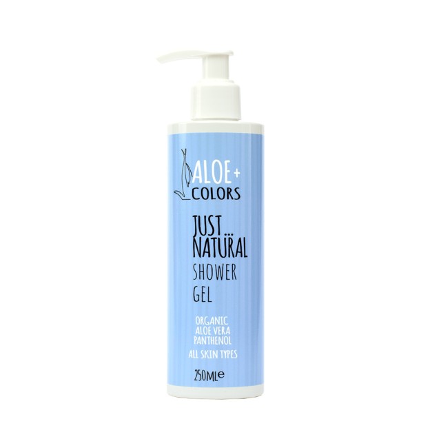 ALOE + COLORS Just Natural Shower Gel Αφρόλουτρο 250ml