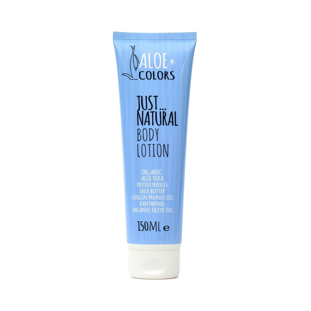 ALOE + COLORS Just Natural Body Lotion Ενυδατικό Γαλάκτωμα Σώματος 150ml