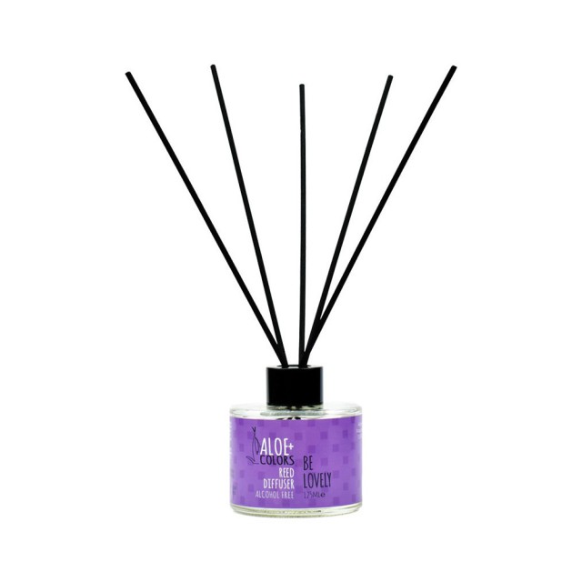ALOE + COLORS Reed Diffuser Be Lovely Αρωματικό Χώρου με Sticks Διάχυσης 125ml