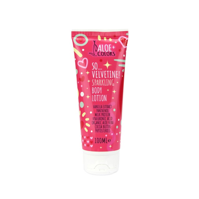 ALOE + So Velvetine Sparkling Body Lotion Ενυδατικό Γαλάκτωμα Σώματος με Glitter 100ml