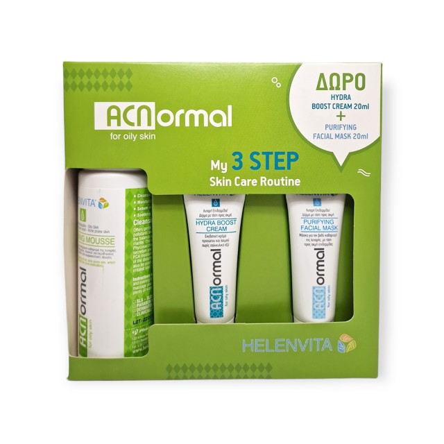 HELENVITA Acnormal Promo 3 Step Cleansing Mousse 150ml