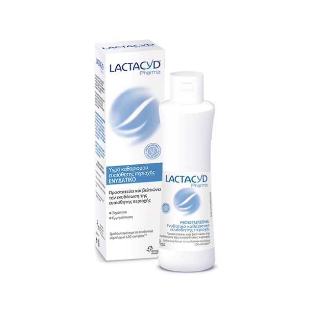 LACTACYD Ενυδατικό Καθαριστικό Ευαίσθητης Περιοχής 250ml