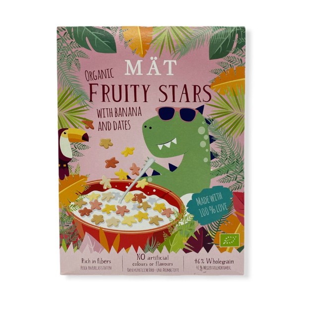 MAT ORGANIC Cereal Fruity Stars Βιολογικά Δημητριακά 275gr