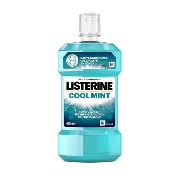 LISTERINE Cool Mint Στοματικό Διάλυμα 500ml