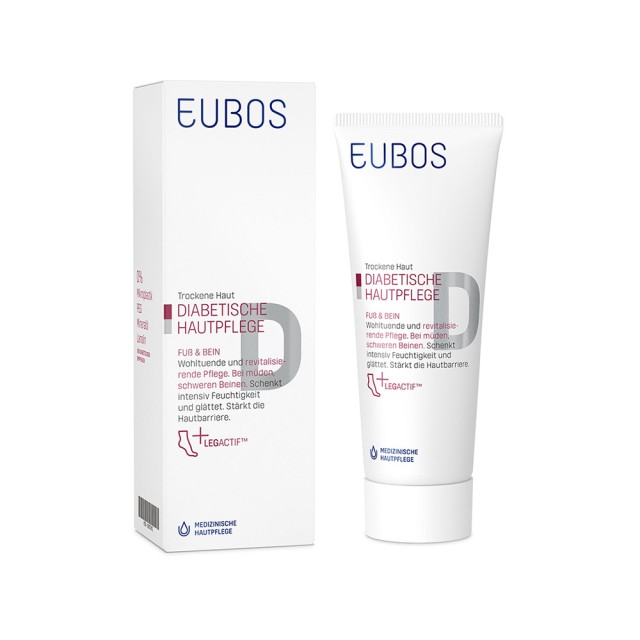 EUBOS Diabetic Foot & Leg Multi-active Γαλάκτωμα Περιποίησης Ποδιών Για Διαβητικό Δέρμα 100ml