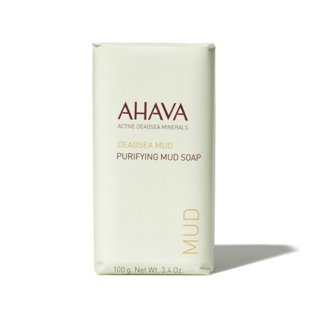 AHAVA Purifying Mud Soap Καθαριστική Πλάκα Σαπουνιού 100gr