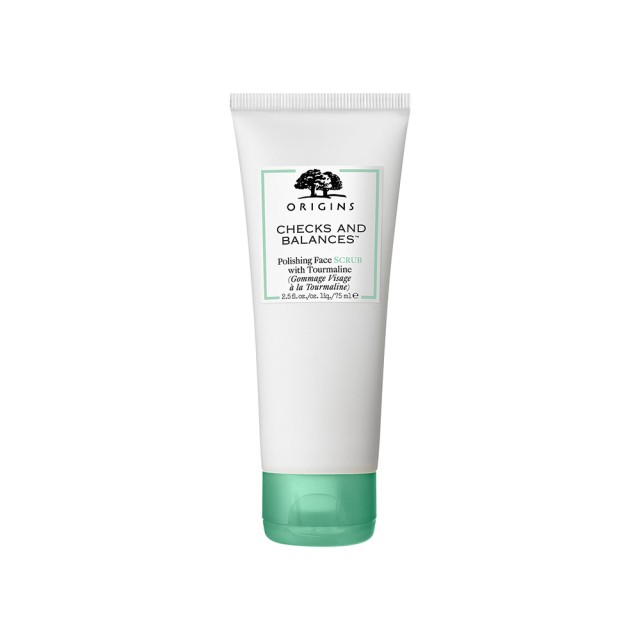 ORIGINS checks and balances™ polishing face scrub with tourmaline Απολεπιστικό Προσώπου για Όλους τους Τύπους Επιδερμίδας 75ml