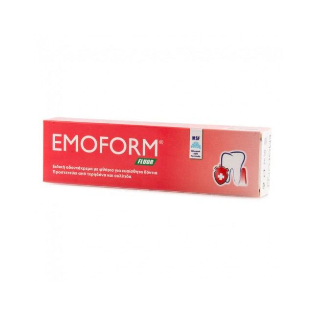 EMOFORM Fluor Οδοντόκρεμα κατά της Τερηδόνας 50ml