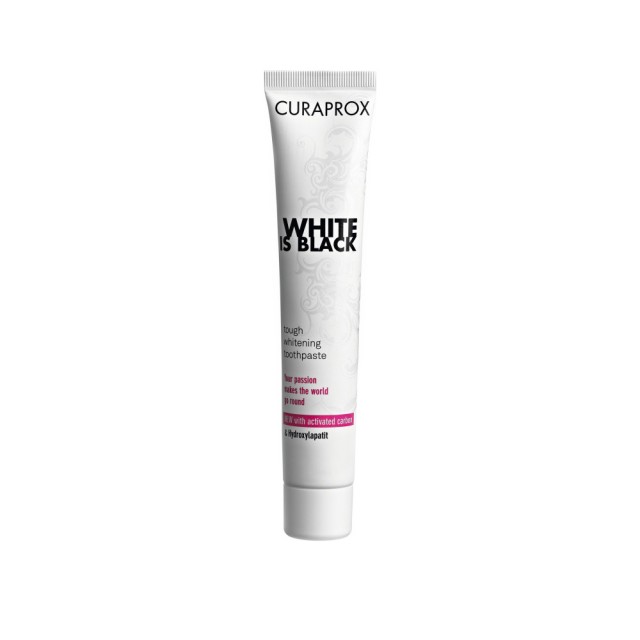 CURAPROX White is Black (90ml) - Λευκαντική οδοντόκρεμα