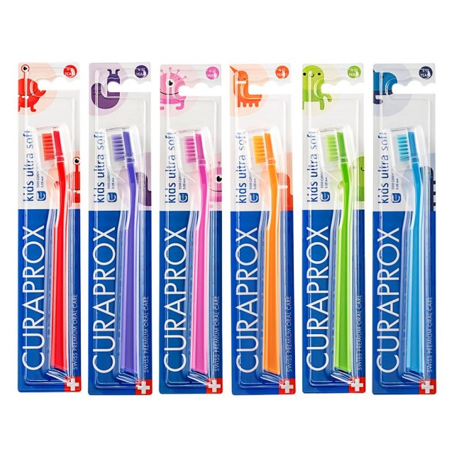 CURAPROX kids 5500 ultra soft Παιδική Οδοντόβουρτσα για 4+ Ετών Πολύ Μαλακή