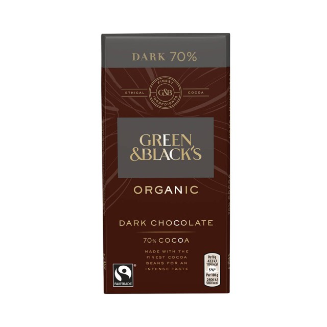 GREEN & BLACK’S σοκολάτα σκούρα 70% 90gr