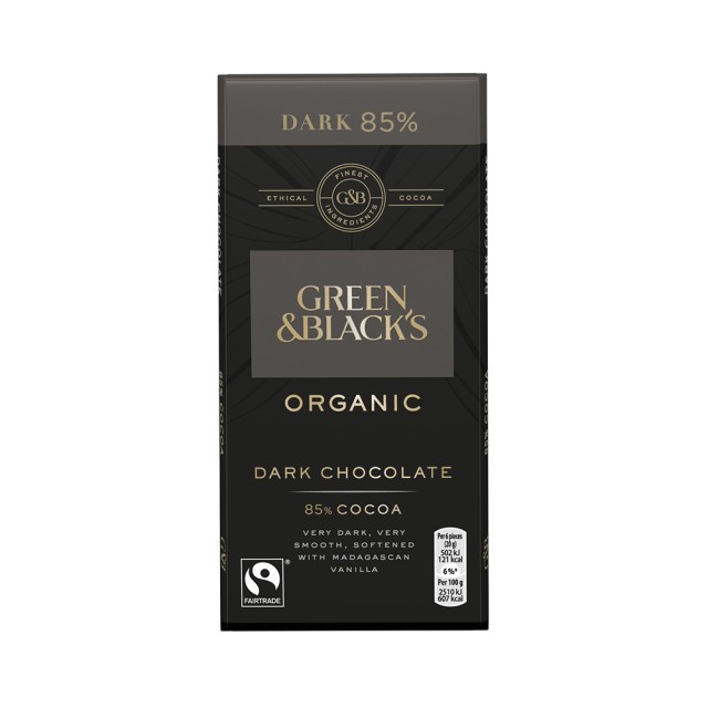 GREEN & BLACK’S σοκολάτα σκούρα 85% 90gr