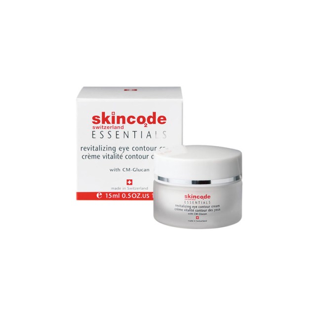 SKINCODE Essentials Revitalizing Eye Contour Cream Ενυδατική & Συσφικτική Κρέμα Ματιών κατά των Μαύρων Κύκλων 15ml