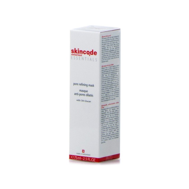 SKINCODE Pore Refining Mask Μάσκα Καθαρισμού, με Αντιβακτηριακές-Αντιφλεγμωνώδεις Ιδιότητες 75ml