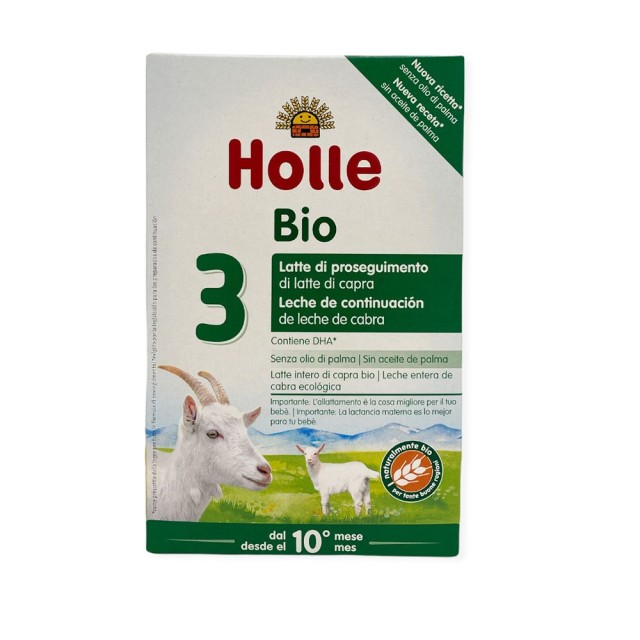 HOLLE Βρεφική τροφή με βάση το κατσικίσιο γάλα No3 -3ης Βρεφικης Ηλικίας από 12+ μηνών 400gr