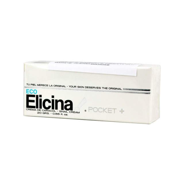 ELICINA Eco Pocket Plus Cream Ενυδατική & Αντιγηραντική Κρέμα Προσώπου για Ξηρές/Ευαίσθητες Επιδερμίδες κατά των Ατελειών με Έκκριμα Σαλιγκαριού 20gr