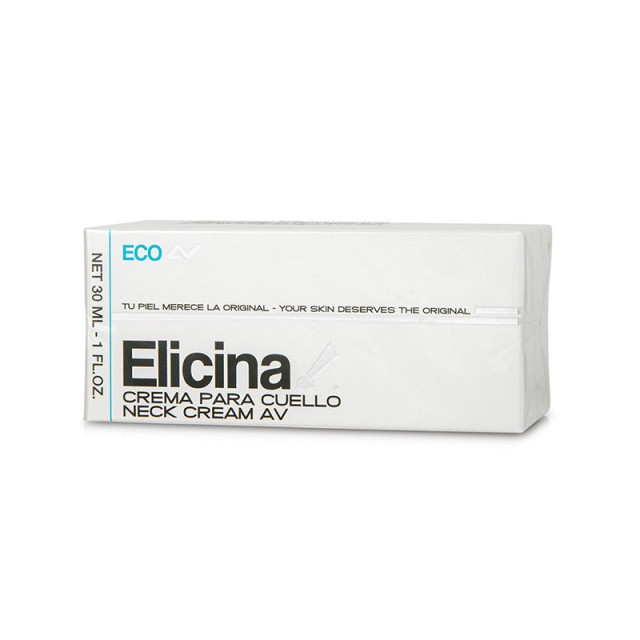 ELICINA Eco Plus Neck Cream Κρέμα Λαιμού για Ενυδάτωση, Αντιγήρανση & Σύσφιξη με Aloe Vera & Έκκριμα Σαλιγκαριού 30ml