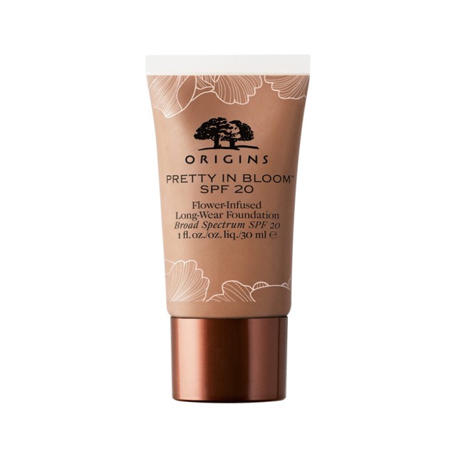 ORIGINS Pretty In Bloom™ Flower-Infused Long-Wear Foundation SPF20 - 600 Deep Cool 30ml