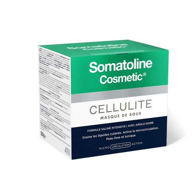 SOMATOLINE COSMETIC Clay Body Mask Against Cellulite Μάσκα Σώματος με Άργιλο Κατά της Κυτταρίτιδας 500gr