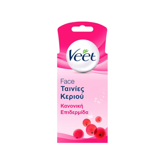 VEET Ταινίες Κεριού ακριβείας Easy-Gelwax για το Προσώπο 20τμχ
