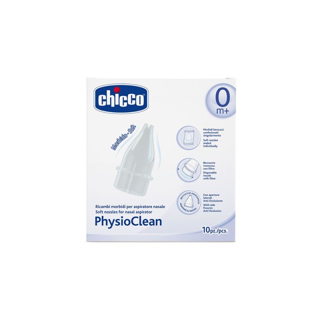 CHICCO Physioclean Spare Nose Suction Kits 10pcs