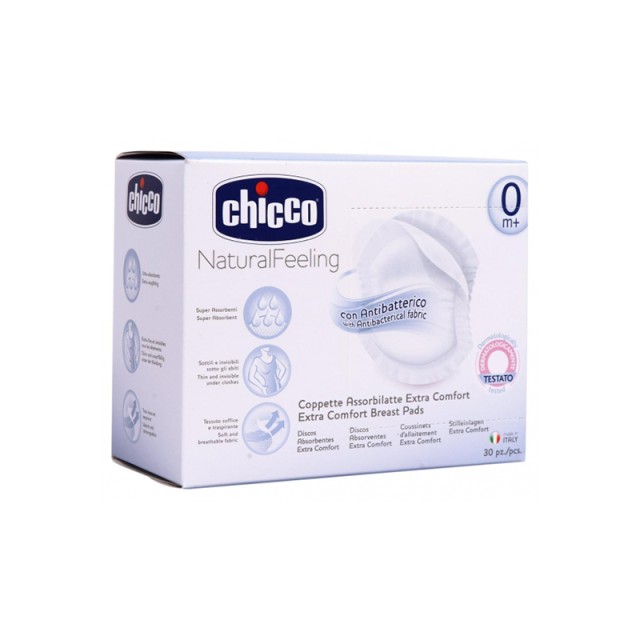 CHICCO Επιθέματα Στήθους 30τμχ