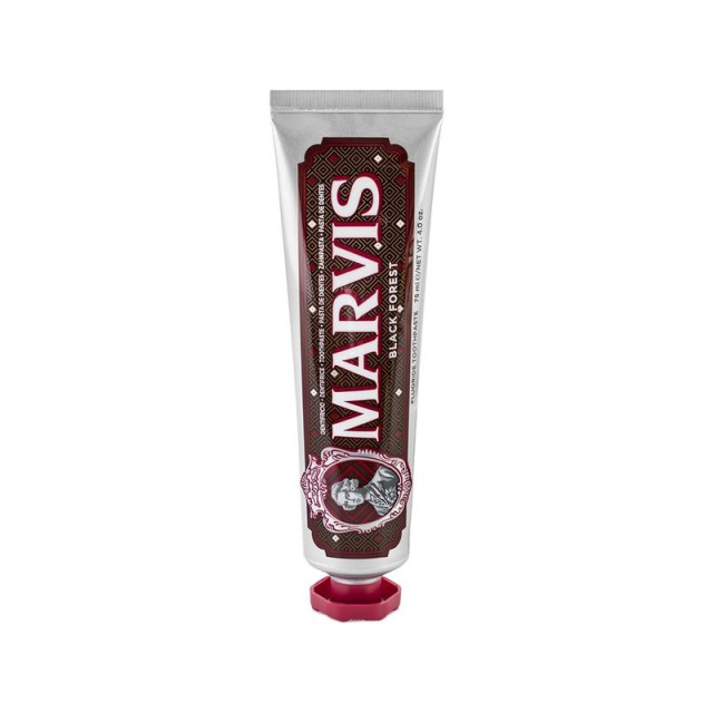 MARVIS Black Forest Mint Οδοντόκρεμα με Γεύση Κεράσι, Μαύρη Σοκολάτα και Μέντα 75ml