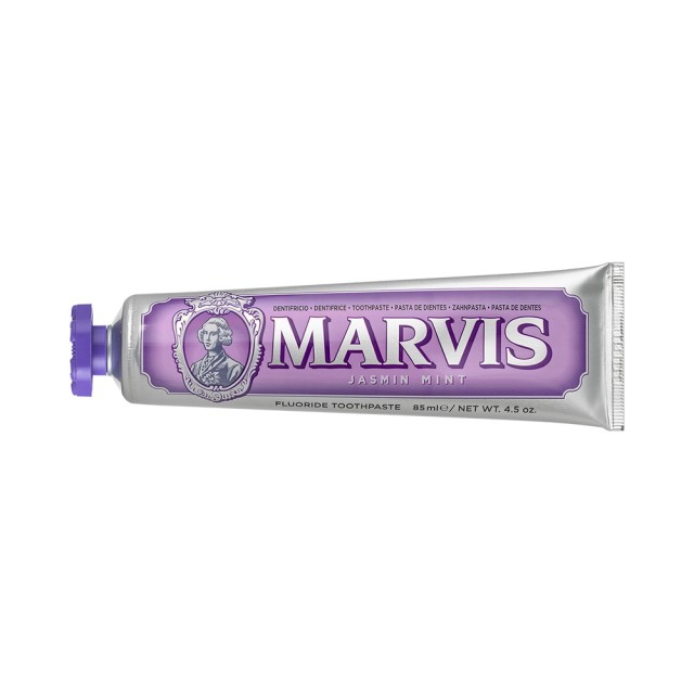 MARVIS jasmin mint & xylitol Οδοντόκρεμα με Γεύση Γιασεμί και Μέντα Κατά της Πλάκας - Τερηδόνας 85ml