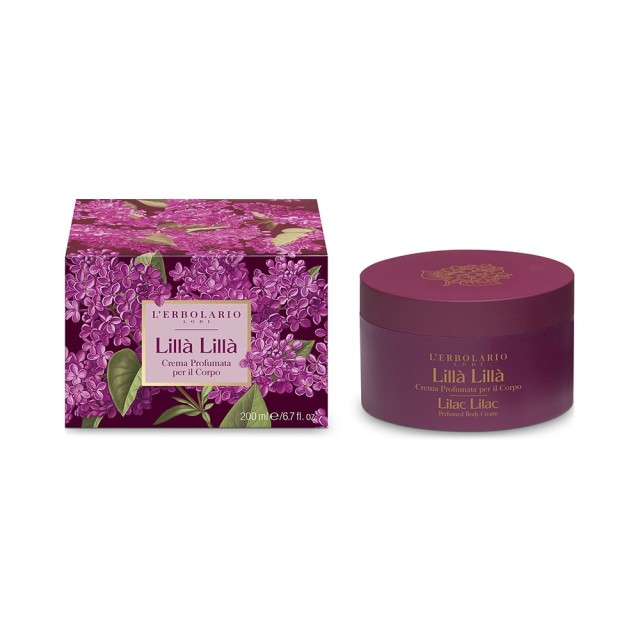LERBOLARIO Lilla Lilla Crema Corpo Κρέμα Σώματος 200ml