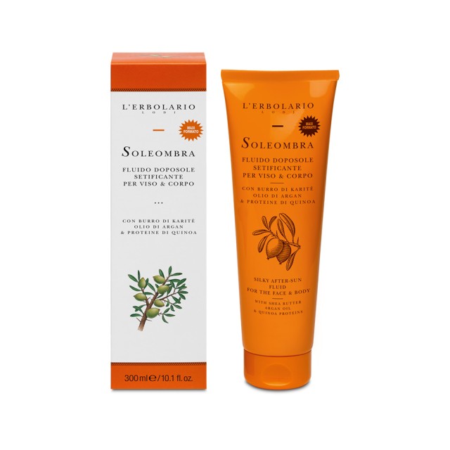 L’ERBOLARIO Silky After Sun Fluid Γαλάκτωμα Προσώπου & Σώματος για μετά τον Ήλιο (300ml)