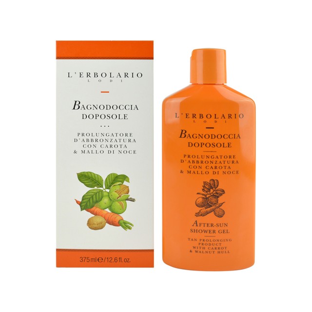 L’ERBOLARIO After Sun Tan Preserving Bath and Shower Foam Αφρόλουτρο Για Μετά τον Ηλίο 375ml