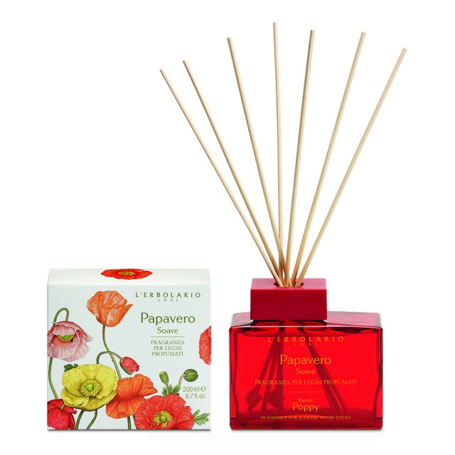 L’ERBOLARIO Papavero Αρωματικό Χώρου με Sticks 200ml