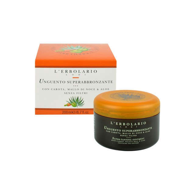 L’ERBOLARIO Super Tanning Κρέμα Σώματος για Βαθύ Μαύρισμα 200ml