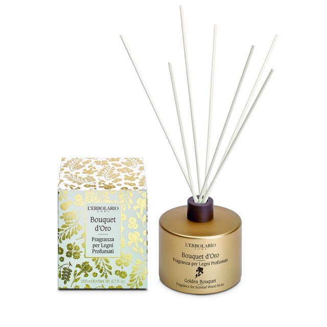 L’ERBOLARIO Bouquet d’Oro Αρωματικό Χώρου με Sticks 200ml