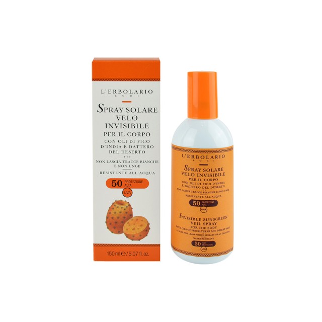 L’ERBOLARIO Invisible Sunscreen Veil Spray Αντηλιακό Μαλλιών SPF 50 150ml