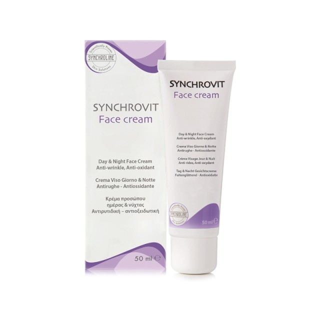 SYNCHROLINE Synchrovit Ενυδατική & Αντιγηραντική Κρέμα Προσώπου 50ml