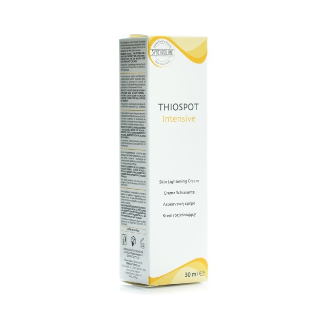SYNCHROLINE Thiospot Intensive Face Λευκαντική Κρέμα Προσώπου 30ml