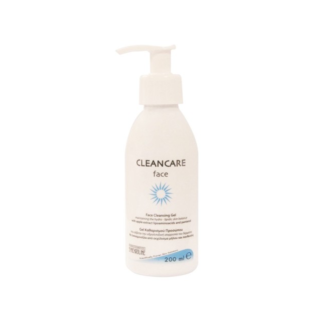 SYNCHROLINE Cleancare Face Τζελ Καθαρισμού Προσώπου 200ml