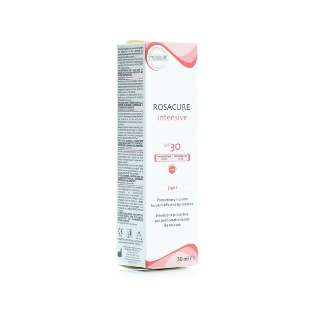 SYNCHROLINE Rosacure Intensive Cream SPF30 Ενυδατική Κρέμα Προσώπου για Μείωση της Ερυθρότητας 30ml