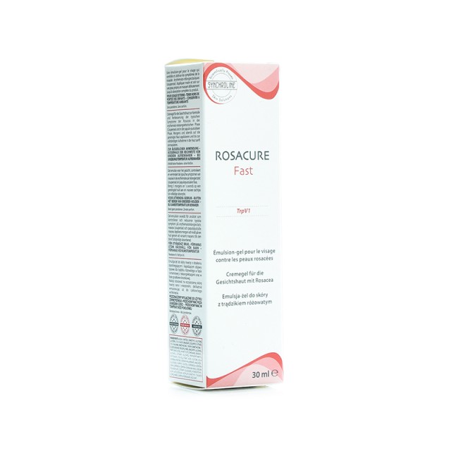 SYNCHROLINE Rosacure Fast Κρέμα Προσώπου για Επιδερμίδες με Ροδόχρου Νόσο 30ml