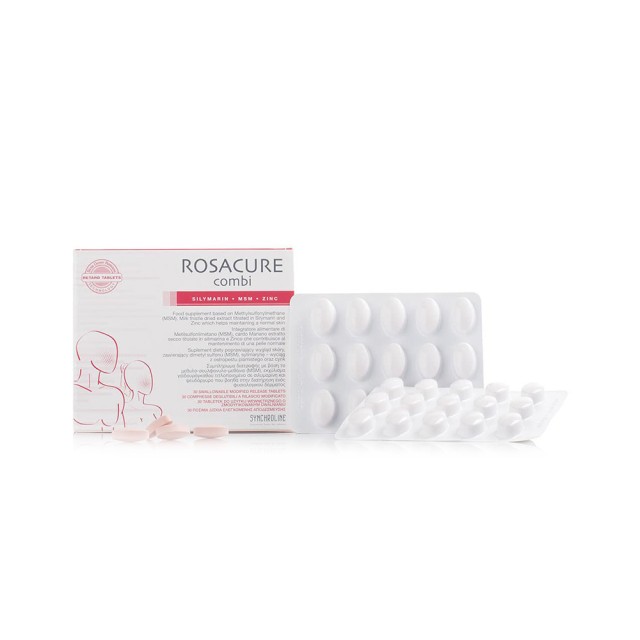 SYNCHROLINE rosacure combi Συμπλήρωμα Διατροφής Για Την Φυσιολογική Κατάσταση Του Δέρματος 30 Κάψουλες