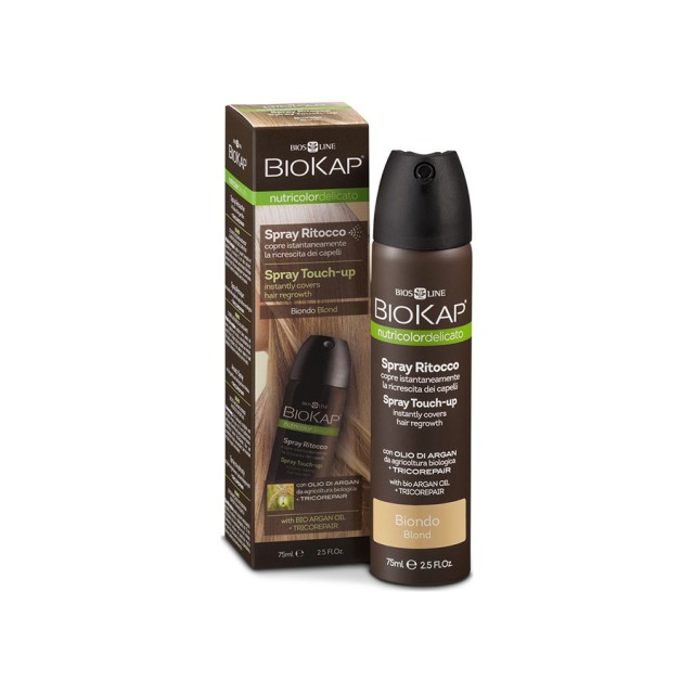 BIOKAP Nutricolor Spray για την κάλυψη της Ρίζας Touch-Up Blonde