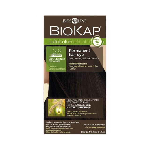 BIOKAP delicato rapid 2.9 dark brown 140ml
