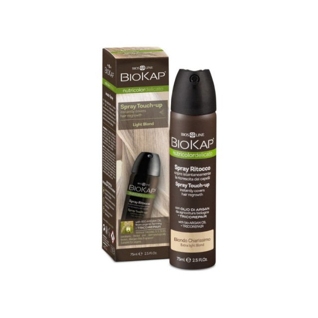 BIOKAP Nutricolor Spray για την κάλυψη της Ρίζας Touch-up Light Blond