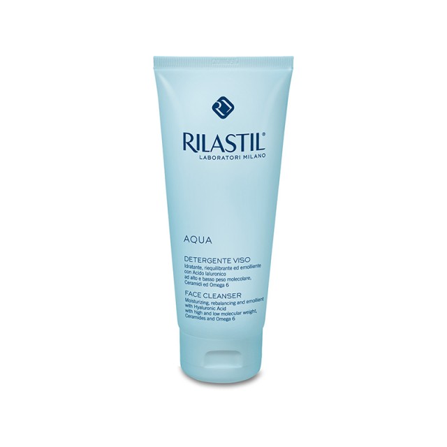 RILASTIL Aqua Facial Cleanser Καθαριστικό Προσώπου με Ενυδατική εξισορροποιητική δράση 200ml