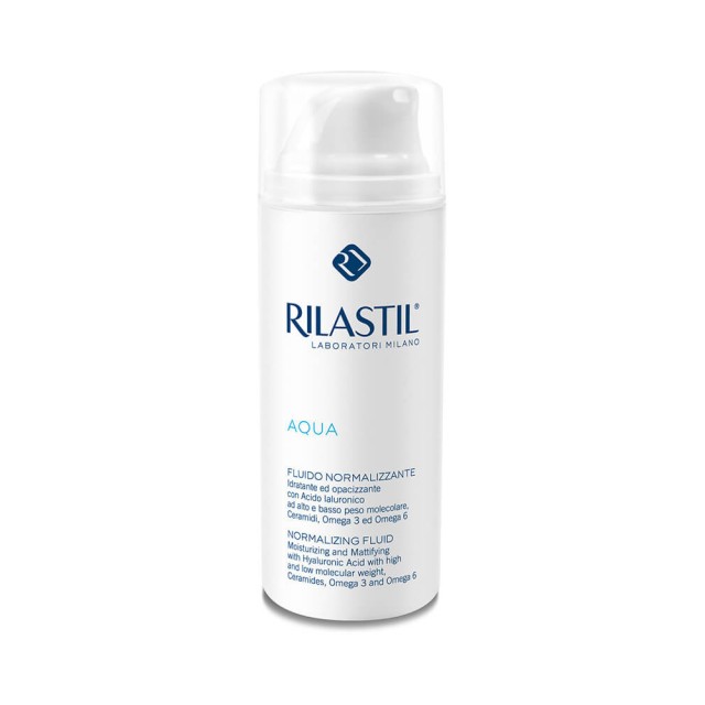 RILASTIL Aqua Normalizing Fluid Εξισορροπητικό Γαλάκτωμα Προσώπου 50ml